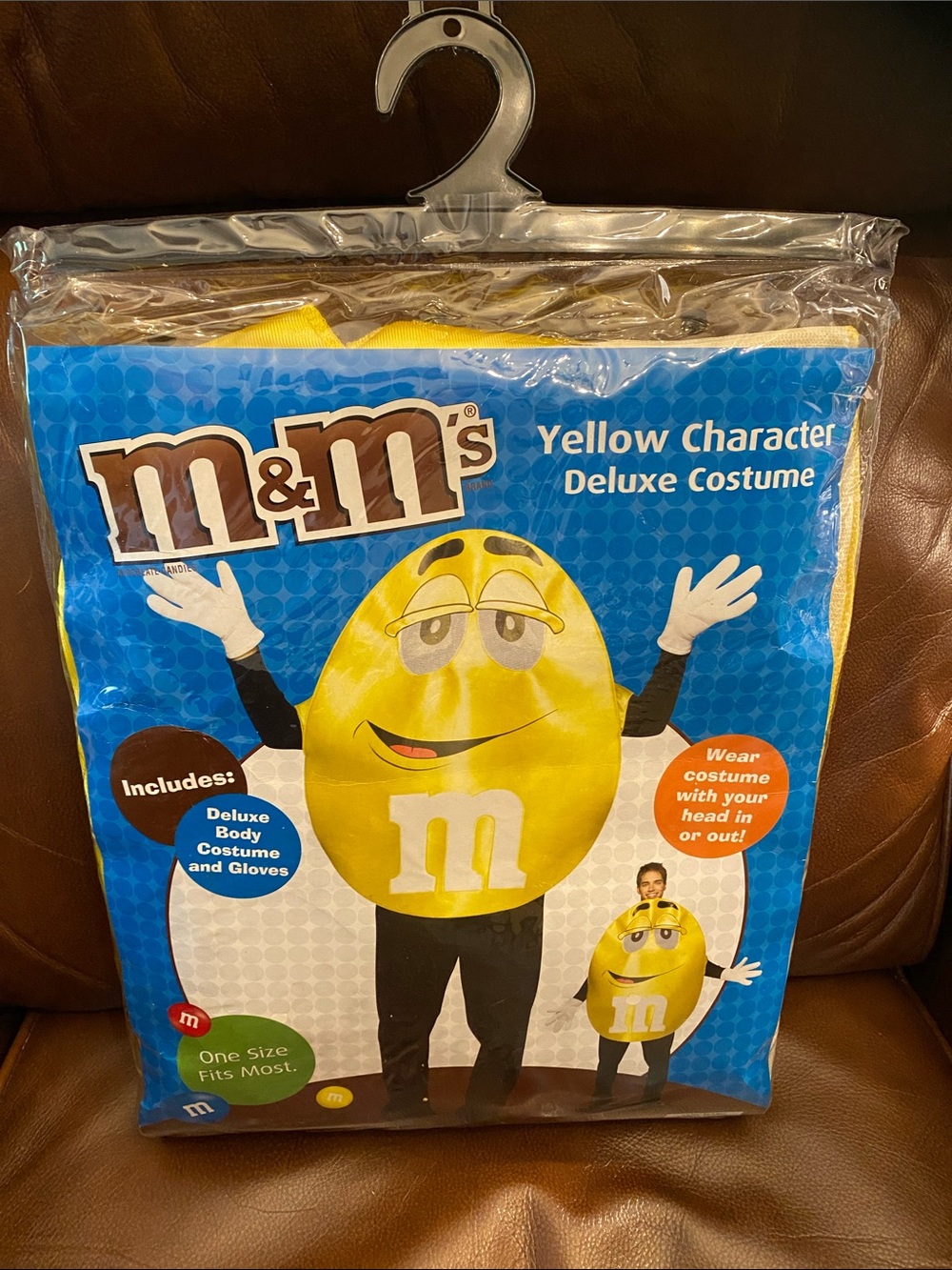 NWT M&Ms Yellow Character Deluxe Costume